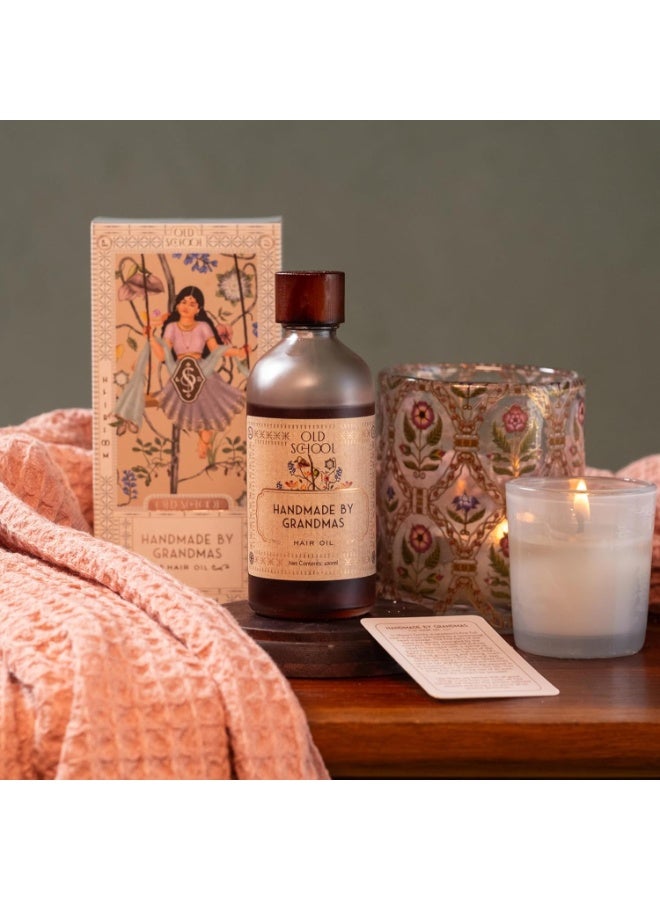 Old School Rituals Handmade by Grandmas Baby Hair Oil | Natural Hair Oil for Kids | Promotes Long, Strong & Healthy Hair Growth | 100 ml - Image 4